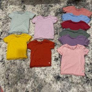 Pack of 10 Honest T-Shirts - Toddler Girls Size 2T